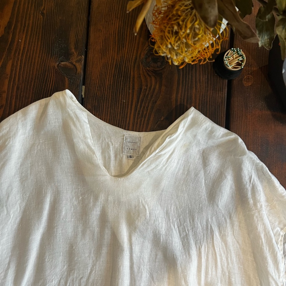 COAST Los Angeles Linen Caftan Dress